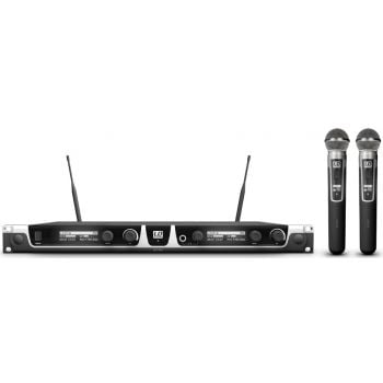 Ld systems u518 hhd 2 sistema inalámbrico con 2 micrófonos de mano dinámicos