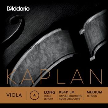 D´addario ks411-lm cuerda kaplan solutions la (a) para viola, tensión media
