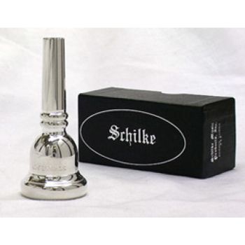 Schilke boquilla trombón bajo tubería ancha 55-59 plateada