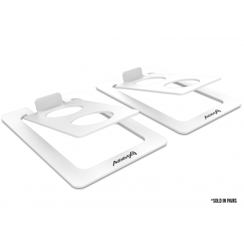 Audibax neo stm 2ws  soportes de mesa para monitor estudio y altavoz (pareja)