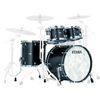 Tama tw42rzs-skb star walnut standard smoky black batería acústica