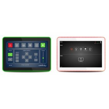Atlona at-vtpg-1000vl-wh panel de control táctil velocity de 10 blanco