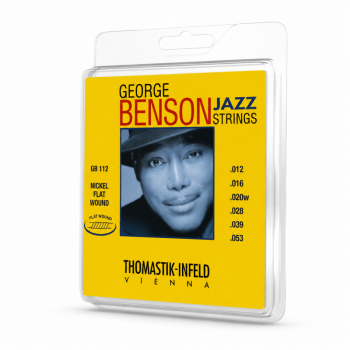 Thomastik juego de cuerdas guitarra jazz george benson gb112 medium light
