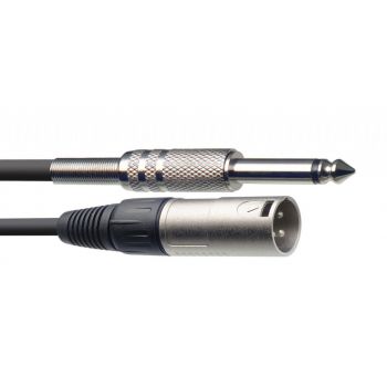 Stagg sac6pxm dl cable xlr/jack 6m