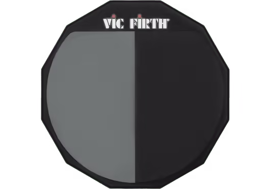 Vic firth pad de prácticas 12\ - 1 cara / doble superficie
