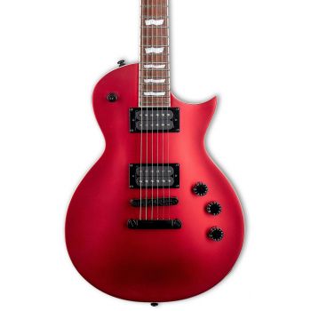 Ltd ec-256 candy apple red satin guitarra eléctrica