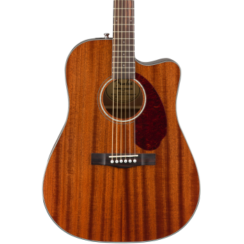 Fender cd-140sce mahogany natural + estuche guitarra acústica