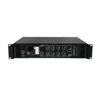 Omnitronic mpz-180.6p amplificador de mezcla mono pa de 6 zonas 180w