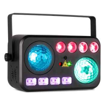 Beamz shimmer6 multi dj efecto led