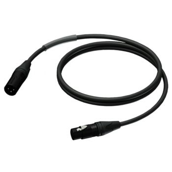 Sdj dmx3clu05. cable dmx 3 pines 5 metros
