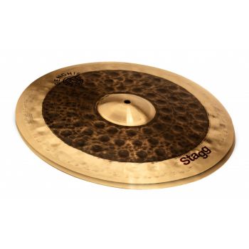Stagg geng-hm14d genghis dual medium hi-hat 14 pulgadas