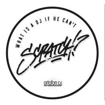 Ortofon slipmat scratch. disco patinador ( 2 unidades )