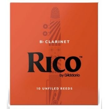 Daddario rico rca1040 cañas clarinete bb dureza 4 pack 10 unidades