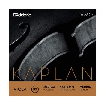 D´addario ka410 juego de cuerdas kaplan amo para viola, tensión media, escala media