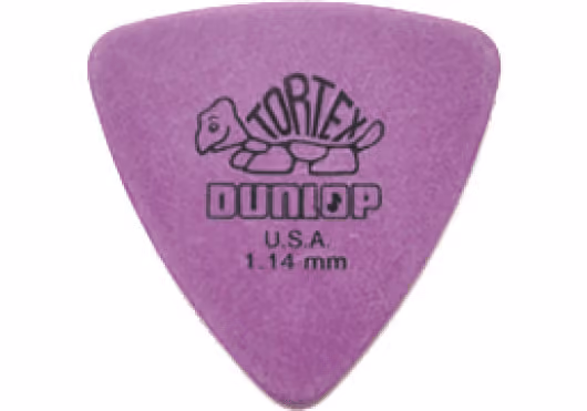 Dunlop pack 72 unidades tortex / triangle - 1,14mm