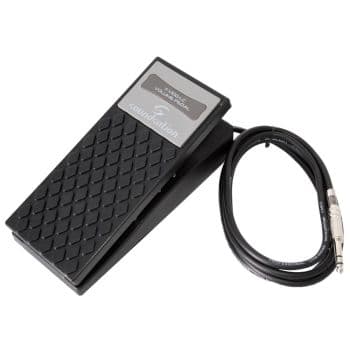 Soundsation pedal de volumen/expresión para teclados fv100-lc con cable, conector