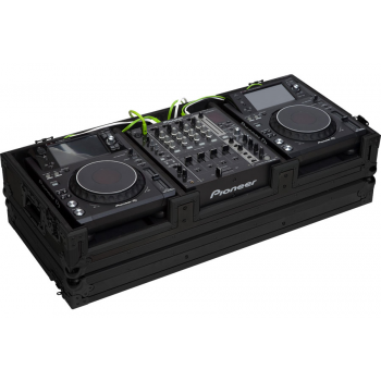 Walkasse wmcd-12gliibk pioneer xdj-1000/djm750mk2 o denondj sc6000m/x1850 negro (ruedas