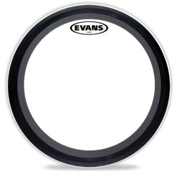 Evans 24 emad clear parche de bombo bd24emad