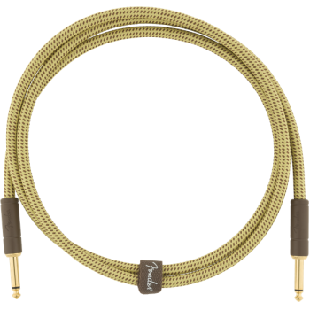 Fender Cable Deluxe Tweed Natural 1,5m Jack Mono a Jack Mono
