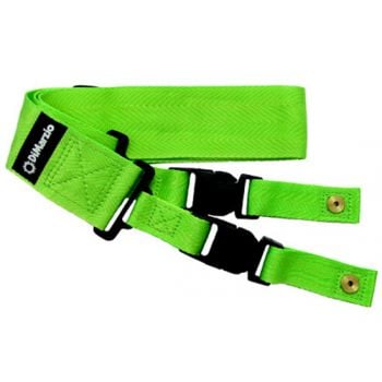 Dimarzio dd2200gn nylon cliplock verde neón