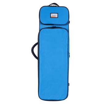Bam estuche de violín youngster rectangular 1/4-1/8 yo2013s blue azul