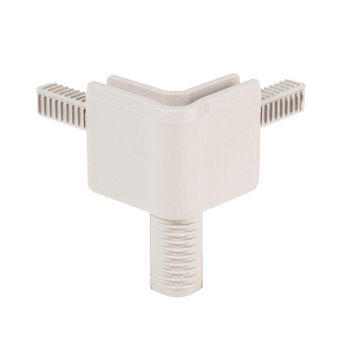 Adam hall cantonera para perfil de tapa hembra gris-aluminio