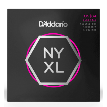 D addario nyxl0984 cuerdas de guitarra eléctrica strandberg de 8 cuerdas ligeras personalizadas