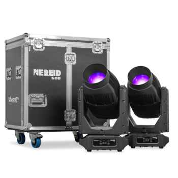 Beamz fc500 flightcase para 2x nereid500