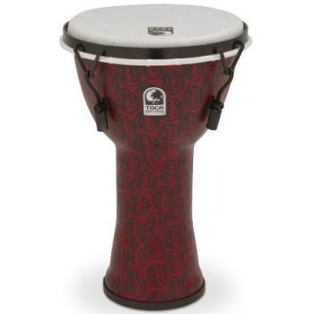 Toca percussion tf2dm-10rm djembe freestyle ii afinación mecánica red mask