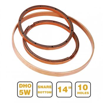 Peace dho-5swas-14us caja de 14 con aro lateral de arce