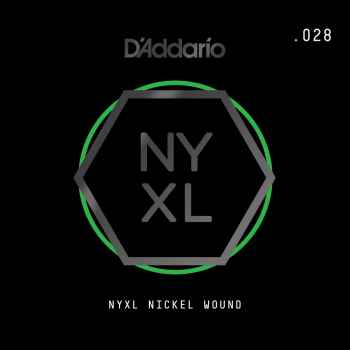 D´addario nynw028 cuerda suelta para guitarra eléctrica