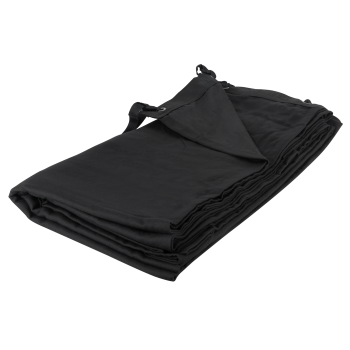 Wentex telón de fondo mcs de 300 g/m² negro - 300 x 450 (ancho x alto) - no