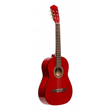 Stagg scl50-red guitarra clasica