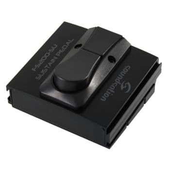 Soundsation pedal de sustain fs200-su para teclados con selector de estado.
