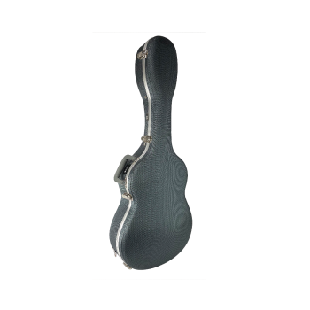 Ek audio estuche para guitarra clásica de abs y carbono gris