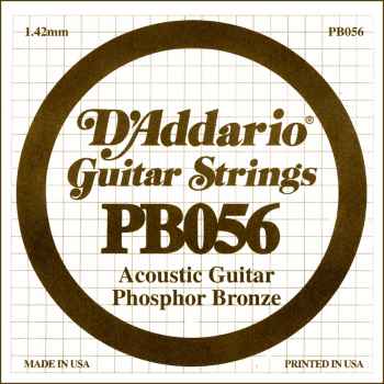 D´addario pb056 cuerda suelta para guitarra acústica