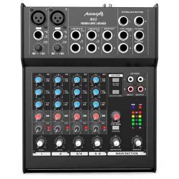Audibax 802 Mesa Mezclas 6 Canales
