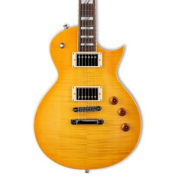 Ltd as-1lb alex skolnick signature lemon burst guitarra eléctrica