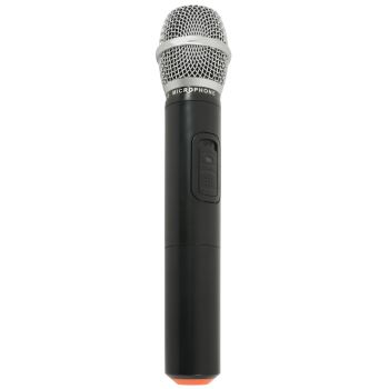 Qtx qhh-863.8 micrófono inalámbrico de mano uhf para equipos portátiles q