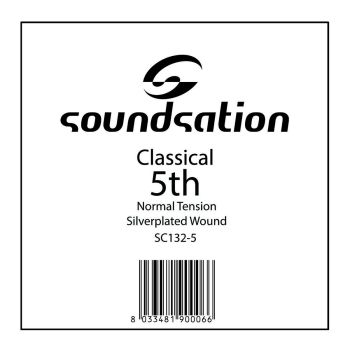 Soundsation cuerda para guitarra clásica sc132-5 - a 0.35 tensión normal