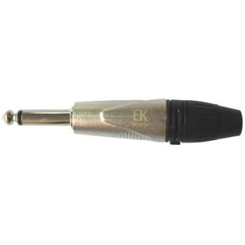 Ek audio jack mono recto gris pj001pn