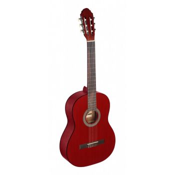 Stagg c440 m red guitarra clasica 4/4