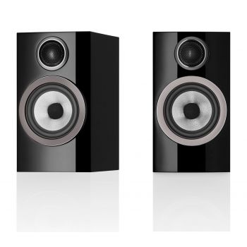 Bw 707 s3 negro brillo altavoces hifi pareja