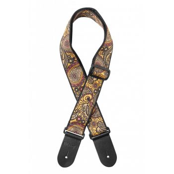 Stagg woven strap paisley correa guitarra