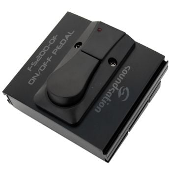 Soundsation pedal de encendido/apagado fs200-of para guitarra con indicador led