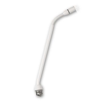 Shure mx410wrlp/n microfono flexo 25cm anillo rojo sin previo sin cápsula. blanco