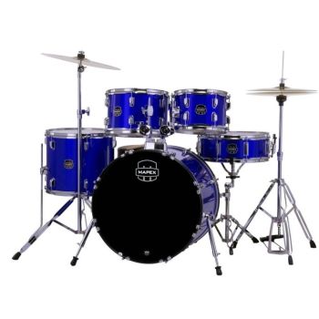 Mapex cm5294ftcib comet indigo blue platos, herrajes y baquetas incluídos