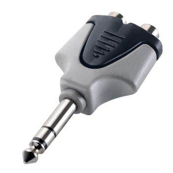 Soundsation adaptador wiremaster wm-a330: 1 conector estéreo macho de 6,3 mm y 2