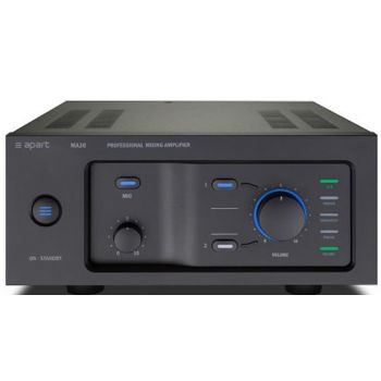 Apart biamp ma-30 mezclador-amplificador de 30w para líneas de 100v y baja impedancia