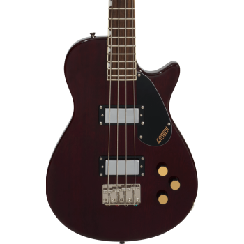 Gretsch Streamliner Jet Club Bass Single-Cut LF Walnut Stain Bajo Eléctrico